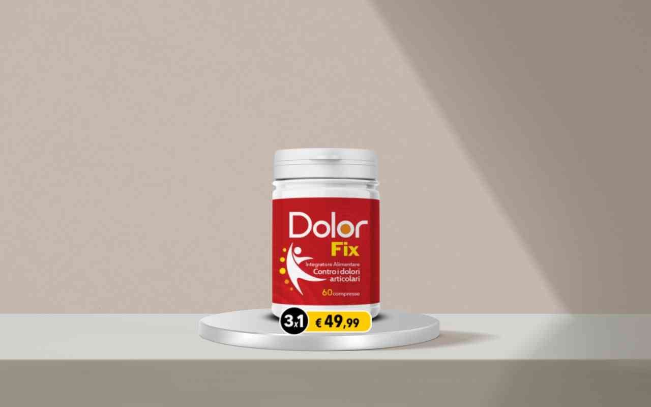 DolorFix: prova l’integratore naturale per dolori muscolari e recupero veloce