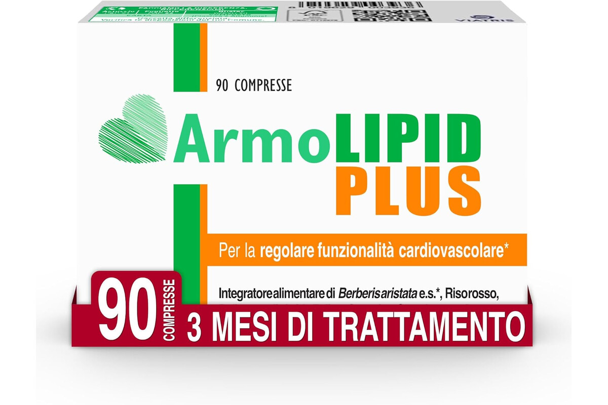 Risparmia ora con armolipid plus: 90 compresse ad un prezzo speciale per il tuo benessere quotidiano
