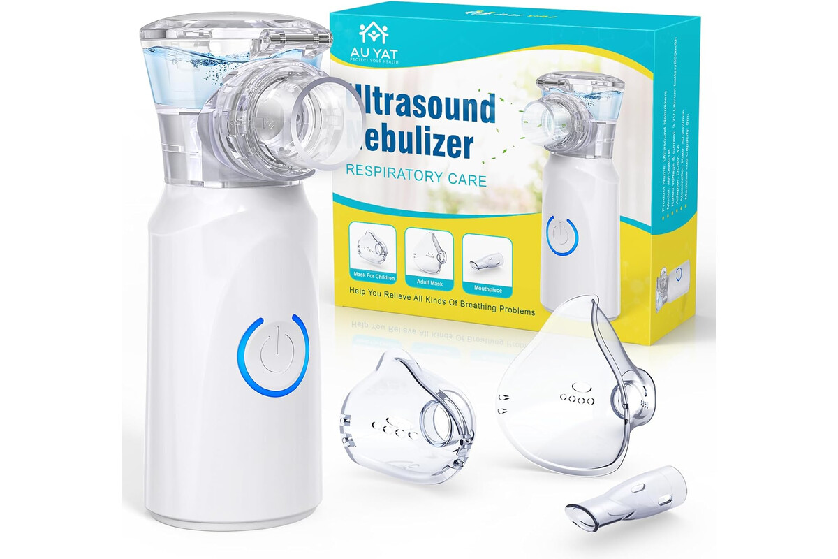 Risparmia subito sull’aerosol portatile silenzioso: 2 maschere incluse e spedizione gratuita, ideale per tutta la famiglia