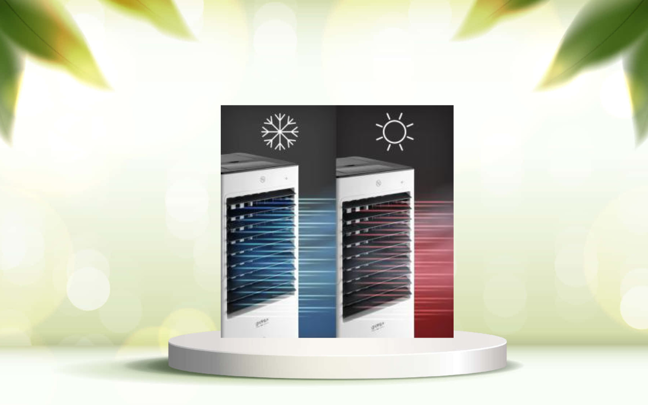 Raffrescatore, scaldino e umidificatore 3‑in‑1: comfort e aria sana tutto l’anno