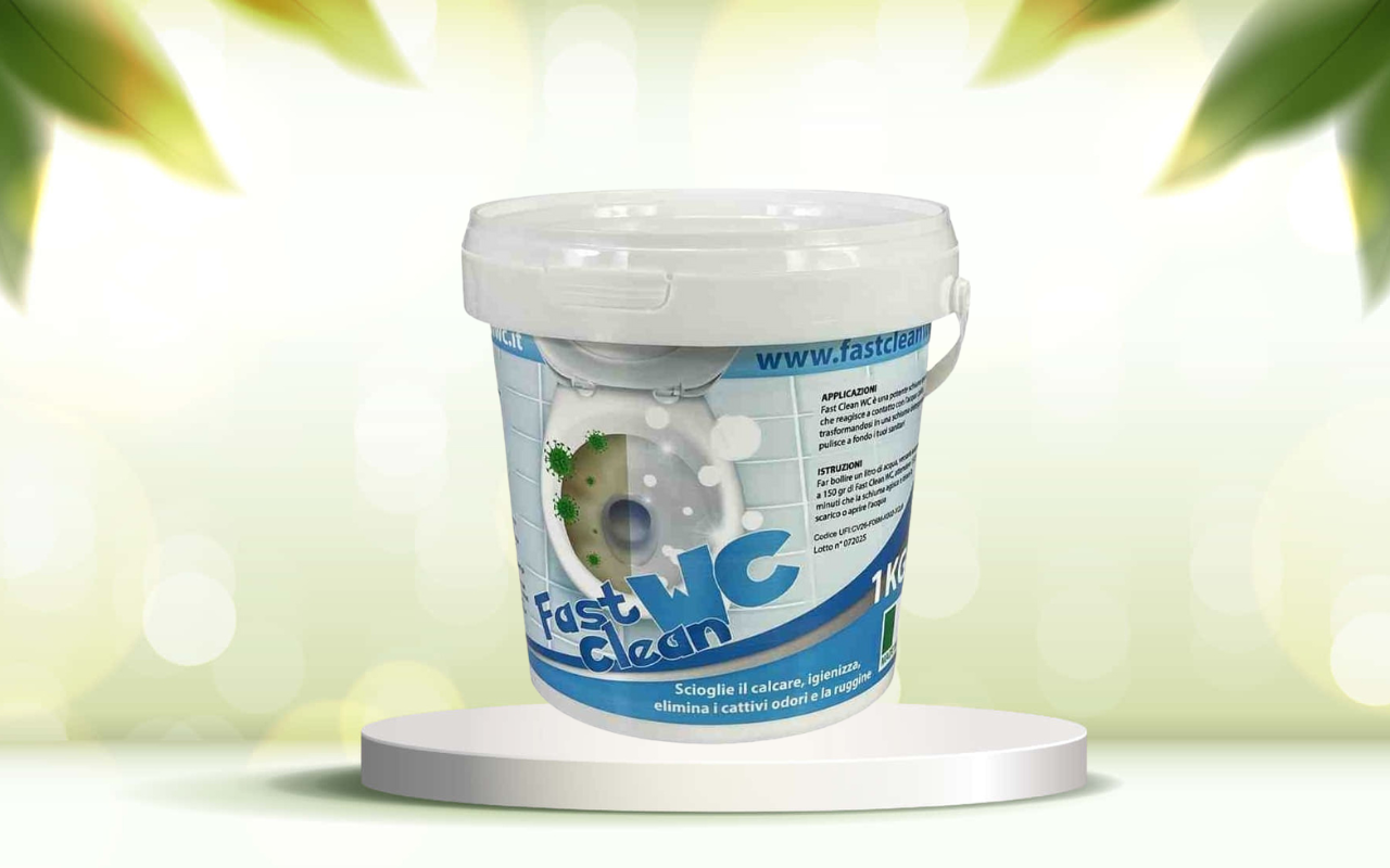 Elimina calcare e ruggine dal WC senza fatica: prova Fast Clear WC subito